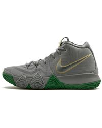 kyrie 4 green and gray