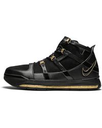 Nike - Zoom Lebron 3 Qs "black / Metallic Gold" Shoes - Lyst