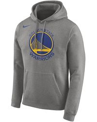 Nike - Nba Gs Warriors Essential Logo Pullover Hoodie Aa3663 063" - Lyst