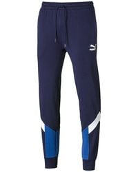 PUMA - Iconic Mcs Track Pant Cuff Ft "Peacoat" 595743 06" - Lyst