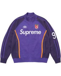 Supreme - Umbro Zip Up Sweater "Ss25 - Lyst