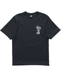 Stussy - Double Dragon Pigment Dyed T-Shirt Stus50" - Lyst