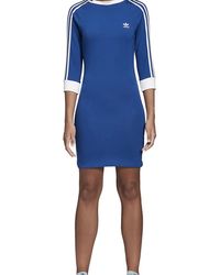 adidas - Originals 3-Stripes Dress "Dark" Dv2609" - Lyst