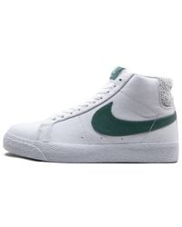 Nike - Sb Zoom Blazer Mid Prm "bicoastal Green" Shoes - Lyst