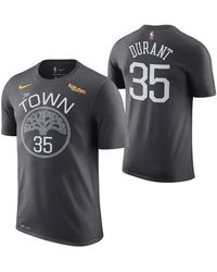 Nike - Nba Gs Warriors The Town Shirt "Kevin Durant" 871408 066" - Lyst
