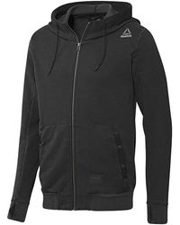 Reebok - Noble Fight Full-Zip Hood Bk1997" - Lyst