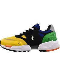Polo Ralph Lauren - Jogger Color-Blocked Sneaker 809P07300 001" - Lyst