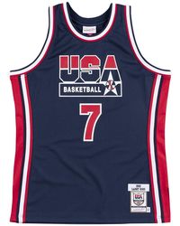 Mitchell & Ness - Authentic Jersey "Nba Team Usa 1992 Larry Bird" Ajy4Gs18410 Usanavy92Lbi" - Lyst
