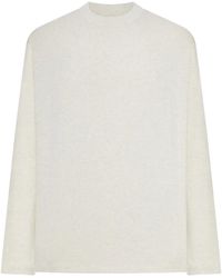 Fear Of God - Embroidered Classic Long Sleeve T-Shirt "Oatmeal Heather" 125Ho254202F" - Lyst