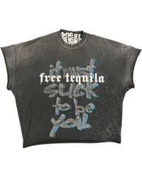 Secnd Slf - Free Tequila Guiltee Freess-Blk" - Lyst