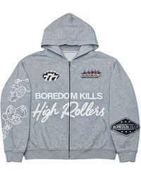 Boredom Kills - Highroller Hoodie "Heather" Bk047" - Lyst