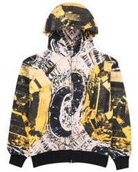 Pleasures - Richard Bernstein Radiance Full Zip Hoodie "Natural" P25W057-Ntl" - Lyst