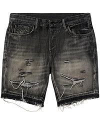 BBCICECREAM - Cadet Crater Denim Short 851 4100" - Lyst