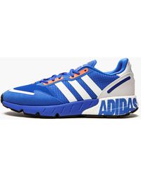 adidas Performance Response Boost Techfit M Running Shoe in Blue for Men -  Save 35% | Lyst