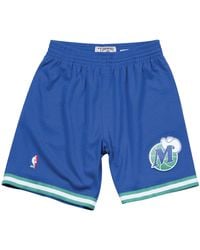Mitchell & Ness - Nba Swingman Shorts "Nba 1998-99 Dallas Mavericks" Smshgs18227 Dmaroya98" - Lyst