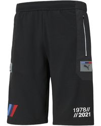 PUMA - Bmw Motorsport Street Sweat Shorts 11" 599488 01" - Lyst