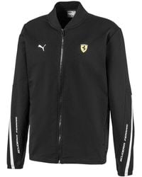 PUMA - Sf Ferrari Lightweight Sweat Jacket 596148 02" - Lyst