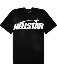 HELLSTAR - Rhinestones Classic Logo T-Shirt Hsr420" - Lyst