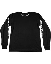 Chrome Hearts - Long Sleeve Pocket Crew T-Shirt Lettering" Chrm1140" - Lyst