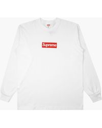 Supreme - Box Logo L/s T-shirt "fw 20" - Lyst