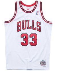 Mitchell & Ness - Nba Scottie Pippen Home Swingman Jersey "1997-98 Chicago Bulls - Lyst