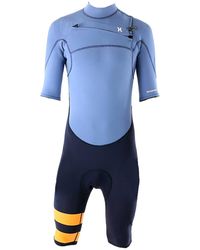 Hurley - Fusion 202 Short Sleeve Spring Suit "Obsidian" Mfs0000390-45B" - Lyst