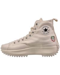 Converse - Run Star Hike Platform Hi Embroidered Fruits & Florals A03560C" - Lyst