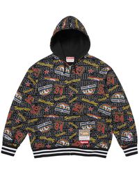 Supreme - Mitchell & Ness Teams Zip Up Hooded Sweatshirt "Ss26 - Lyst