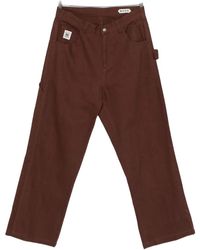 Bode - Twill Knolly Brook Trousers Mrc99Bt003" - Lyst