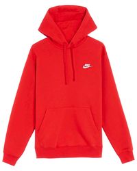 Nike - Sportswear Club Fleece Pullover Hoodie "University University Bv2654 657" - Lyst