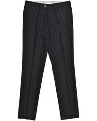 Brunello Cucinelli - Virgin Wool Pinstripe Trousers Brun1184" - Lyst