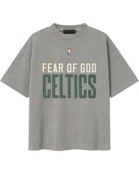 Fear Of God - Celtics 90's T-Shirt "Concrete Heather" 125Nb252007F" - Lyst