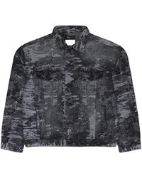 Purple Brand - Jacquard Jacket Denim Jackets Prp Xotw 0031" - Lyst