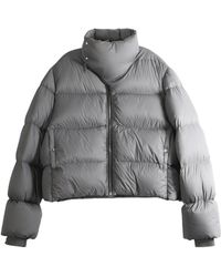 Rick Owens - Turtle Jacket "Steel" Ru02F4797 Npd3 28" - Lyst