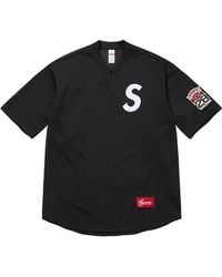 Supreme - Japan Shop S Logo Baseball Henley "Ss26 - Lyst