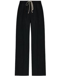 Rick Owens - Dietrich Drawstring Pants Ru01F2378 Wt 09" - Lyst