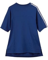 adidas - Y-3 3-Stripes Short Sleeve T-Shirt "Dark" Jm7846" - Lyst