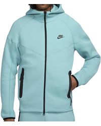 Nike - Sportswear Tech Fleece Windrunne Full-Zip Hoodie "Denim/ Fb7921 464" - Lyst