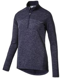 PUMA - Evoknit Seamless 1/4 Zip Jacket "Sodalite" 574645 01" - Lyst