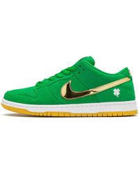Nike - Sb Dunk Low Pro "St. Patrick's Day" Bq6817 303" - Lyst