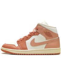 Nike - Air 1 Mid "Madder Root" Bq6472 180" - Lyst