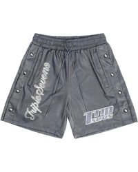 Triple Sevens - Nylon Button Up Shorts Ts7036" - Lyst