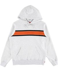 supreme striped hoodie