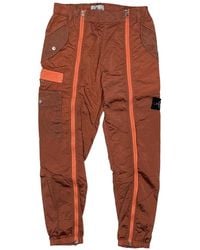 Stone Island - Nylon Metal Garment Dyed Cargo Pants Si22Fwpaot10701001" - Lyst