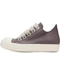 Rick Owens - Jumbo Lace Low Sneakers "Grape Milk" Ru02F4893 Lgyw2 8611" - Lyst