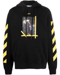 Off-White c/o Virgil Abloh - Diag Arr Carav Ann Slim Hoodie Ombb097C99Fle0131001" - Lyst