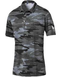 PUMA - Volition Camo Polo "Forest Night Camo" 575154 03" - Lyst
