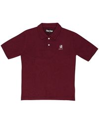 Sinclair - Boucle Polo Shirt "Burgundy" Boucle Polo" - Lyst