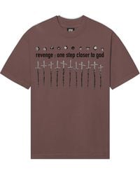 REVENGE - Closer To God T-Shirt "Chocolate" Rev0025" - Lyst