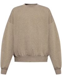 Fear Of God - Classic Fit Fleece Crewneck "Homestead Heather" 192Sp252043F" - Lyst